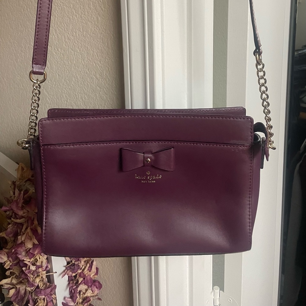Kate spade, dark purple